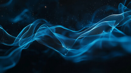 abstract background with blue smoke, smoke texture
