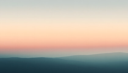 Obraz premium A simple gradient transitioning from a light to dark shade, creating a calm and soothing backdrop