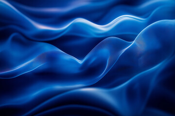 Obraz premium Gradient blue background vector design. Design of a postcard, banner, website