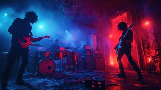 Rock Band Performance