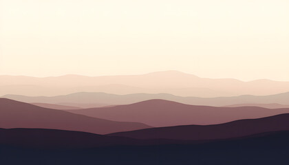 Obraz premium A simple gradient transitioning from a light to dark shade, creating a calm and soothing backdrop