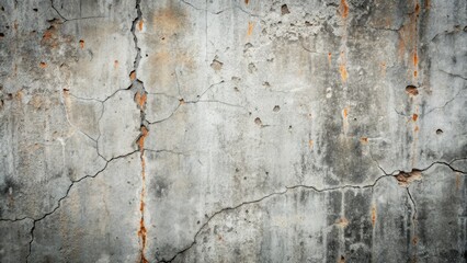 Weathered gray concrete texture with subtle cracks and worn patterns, evoking a sense of industrial decay and urban grit.
