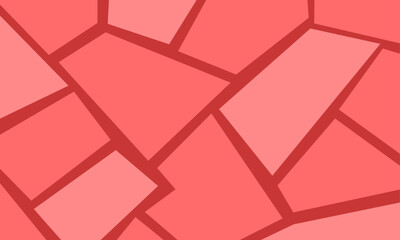 Abstract Geometric Background with Red Shades