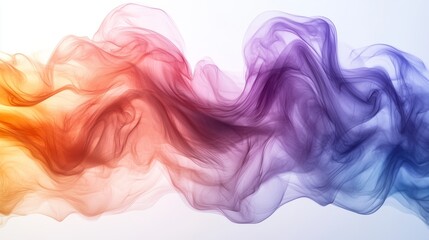 Obraz premium Colorful Abstract Smoke Wave Background