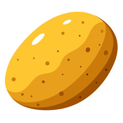 Potato vector, illustration of Potato isolated on white background