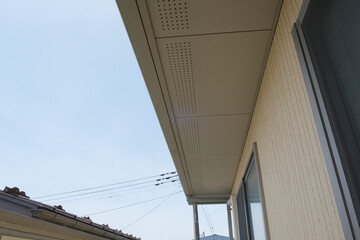 住宅の軒天井