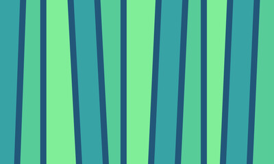 Abstract Green and Blue Stripes Pattern