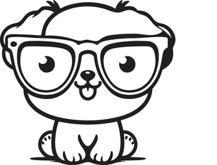 Cat logo design, vector set.