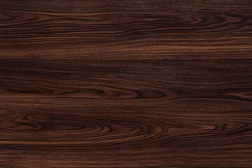 Obraz premium Dark brown wooden background with grain texture.