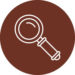 Magnifier Vector Icon Design