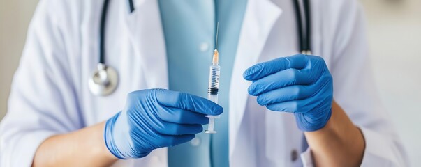 Veterinarian performing a physical exam to diagnose any contraindications before a vaccination, veterinary diagnosis, vaccination, thorough prevaccination evaluations in pet care