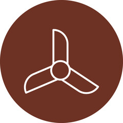 Ventilation Vector Icon Design