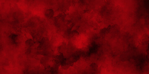 Abstract red smoke on black background, old style dark red grunge texture, brush painted red background used in weeding card, cover, graphics design and web design.	