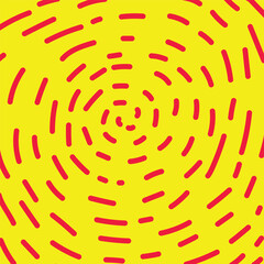 Vector seamless pattern . There are different simple shapes and lines in this pattern. minimalistic seamless background.