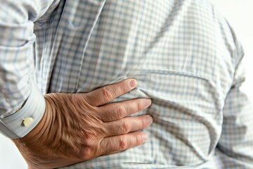 Hands of an Elderly Man