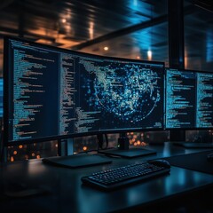 Futuristic Programming Workstation