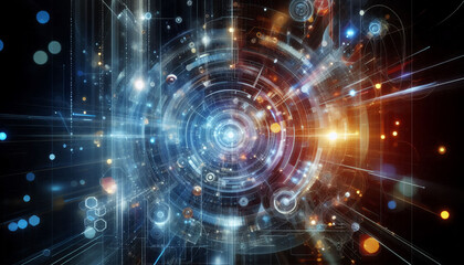 futuristic abstract background