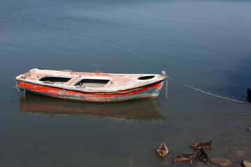 boat on the sea