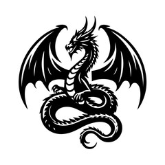 dragon flat design