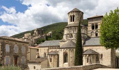 Fototapeta premium Abbatiale Sainte-Marie à Cruas 