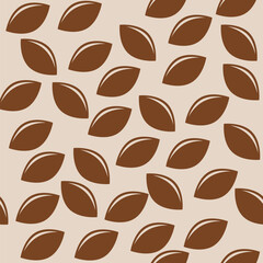 Obraz premium Seeds icon isolated seamless pattern