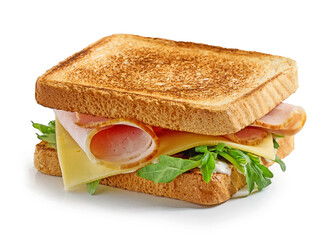 ham and cheese toast