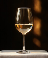 glass of white wine