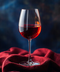 glass of red wine