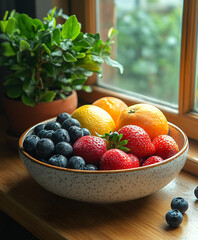 fresh fruit bowl