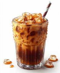 iced coffee with chocolate