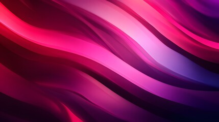 Obraz premium Abstract Purple Pink Gradient Wave Background