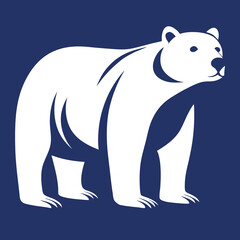 Sweet bear graphic illustration that captures the heart with its gentle and endearing bear character
