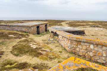 An old german fortress from WW2 in Ekkerøy, Varanger Peninsula