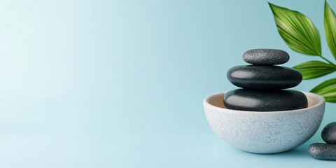 Obraz premium A detox-focused spa package featuring hot stone therapy and a lymphatic drainage massage