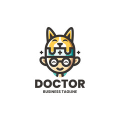 pet doctor logo vector suitable for veterinary