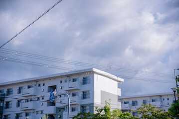 It is a suburban housing complex.