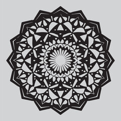 mandala ornament flower design