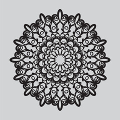 mandala ornament flower design