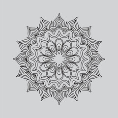 mandala ornament flower design
