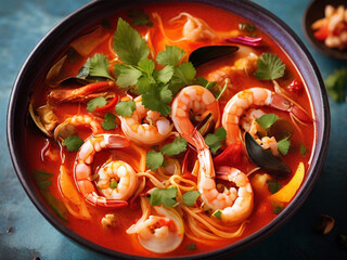 tom yum goong soup