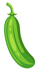 green bean vector, illustration of green bean isolated on white background
