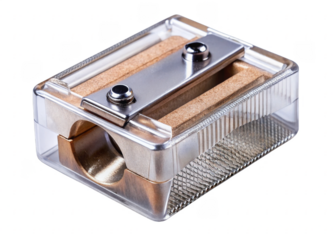 Pencil Sharpener on a transparent background.