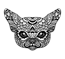 Chihuahua Mandala Tattoo	