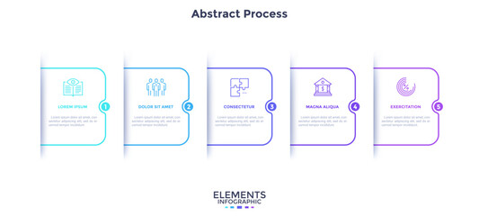 Modern Infographic Vector Template