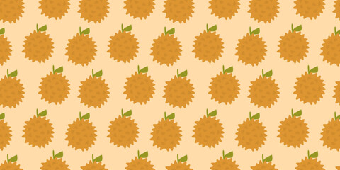 durian pattern Background. flat illustration durian background. seamless pattern durian. durian flat illustration background. seamless pattern of durian.