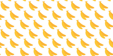 Banana pattern Background. flat illustration banana background. seamless pattern banana. banana cute illustration background. seamless pattern banana.