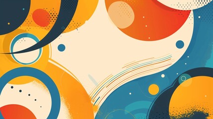 Illustration vector graphic of Abstract background modern design color