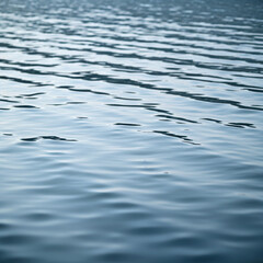 Calm and Serene Water Surface with Gentle Ripples