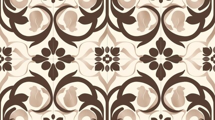Seamless Batik Kawung ornamental elegant geometric patterns - beige symmetric vintage design. Endless grid textures. Vector repeatable antique backgrounds