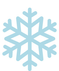 Snowflake winter typography clipart design on plain white transparent isolated background for card, shirt, hoodie, sweatshirt, apparel, card, tag, mug, icon, poster or badge